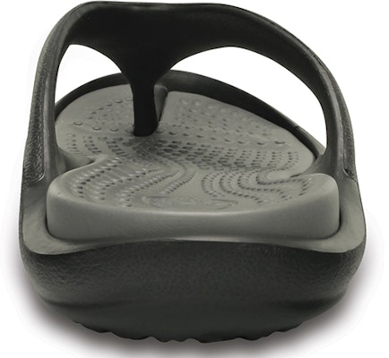 Crocs Jepit Santai Lembut Unisex Hitam Abu-abu 10024-05M Details for Crocs Jepit Santai Lembut Unisex Hitam Abu-abu 10024-05M