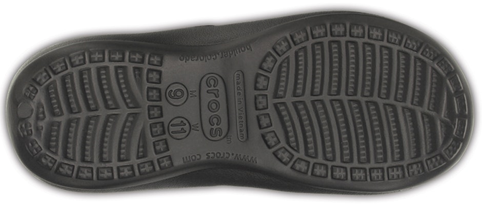 Crocs Soft Sole Cozy Flip-Flops Unisex Hitam Kelabu 10024-05M Sizing Crocs Soft Sole Cozy Flip-Flops Unisex Hitam Kelabu 10024-05M