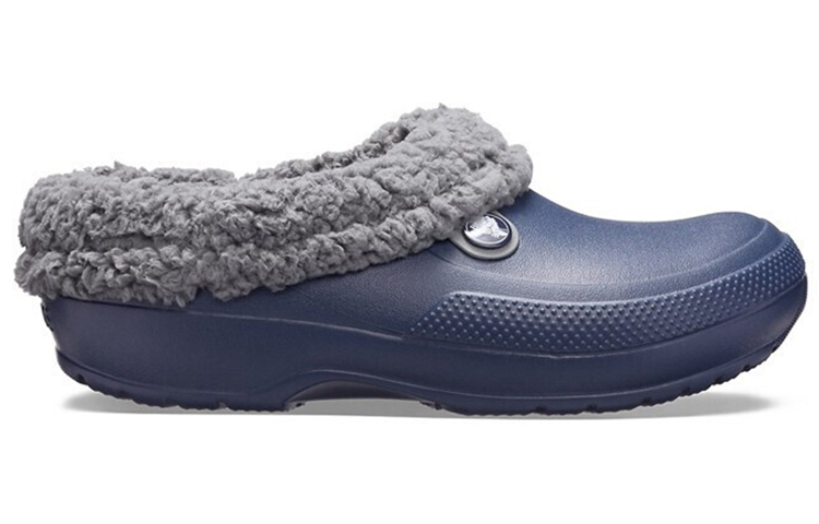Order Crocs Stay Warm Cozy Wear-Resistant Sports Unisex Blue Sandals 204563-4HE