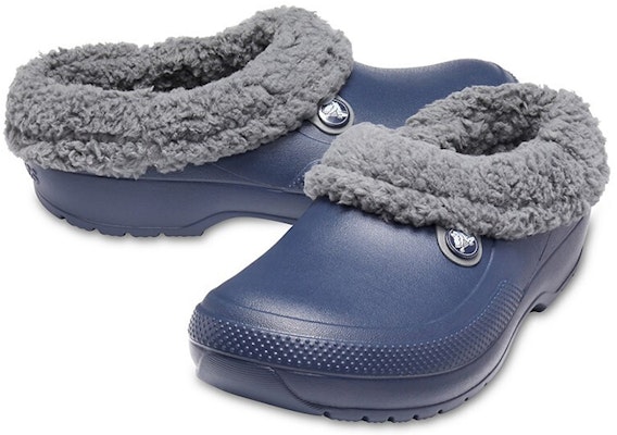 Crocs Stay Warm Cozy Wear-Resistant Sports Unisex Blue Sandals 204563-4HE Shop Crocs Stay Warm Cozy Wear-Resistant Sports Unisex Blue Sandals 204563-4HE