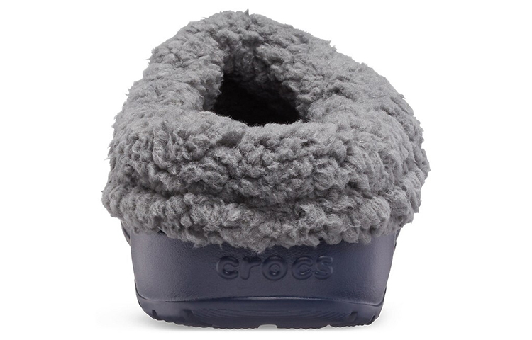 Details for Crocs Stay Warm Cozy Wear-Resistant Sports Unisex Blue Sandals 204563-4HE