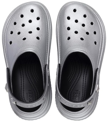 Crocs Stomp Clog Metallic Silver 210362-040 Order Crocs Stomp Clog Metallic Silver 210362-040