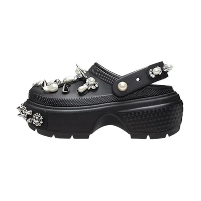 Crocs Stomp Clog Simone Rocha Black