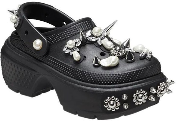 Crocs Stomp Clog Simone Rocha Black 210942-001 Lookbook Crocs Stomp Clog Simone Rocha Black 210942-001