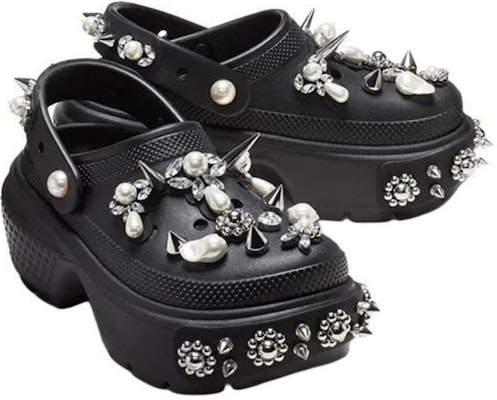 Crocs Stomp Clog Simone Rocha Black 210942-001 Shop Crocs Stomp Clog Simone Rocha Black 210942-001