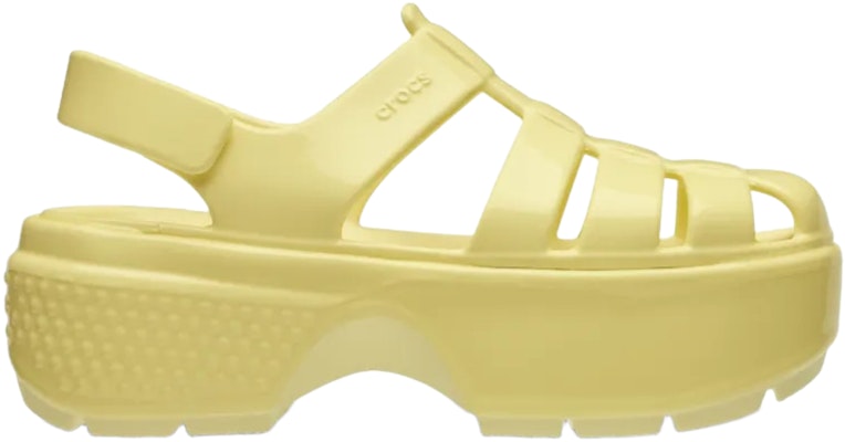Crocs Stomp Fisherman High Shine Sandal Buttercream Lelaki Wanita. 210057-76O Buy Crocs Stomp Fisherman High Shine Sandal Buttercream Lelaki Wanita. 210057-76O