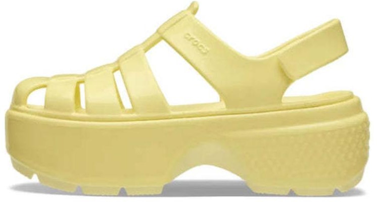 Crocs Stomp Fisherman High Shine Sandal Buttercream Lelaki Wanita. 210057-76O Order Crocs Stomp Fisherman High Shine Sandal Buttercream Lelaki Wanita. 210057-76O