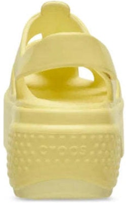 Crocs Stomp Fisherman High Shine Sandal Buttercream Lelaki Wanita. 210057-76O Details for Crocs Stomp Fisherman High Shine Sandal Buttercream Lelaki Wanita. 210057-76O