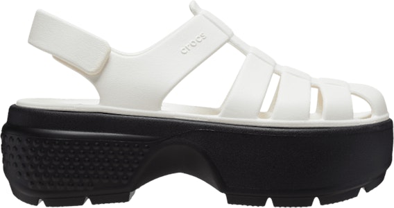 Crocs Stomp Fisherman Sandal ''Chalk'' Lelaki & Wanita 209938-0WV Buy Crocs Stomp Fisherman Sandal ''Chalk'' Lelaki & Wanita 209938-0WV