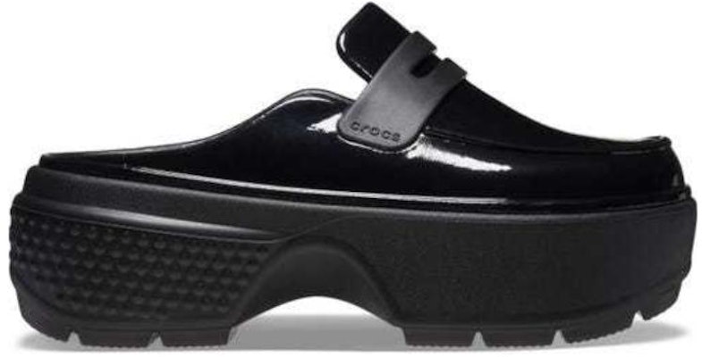Crocs Stomp High Shine Loafer 'Black' 210659-001 Order Crocs Stomp High Shine Loafer 'Black' 210659-001