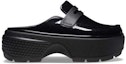 Order Crocs Stomp High Shine Loafer 'Black' 210659-001