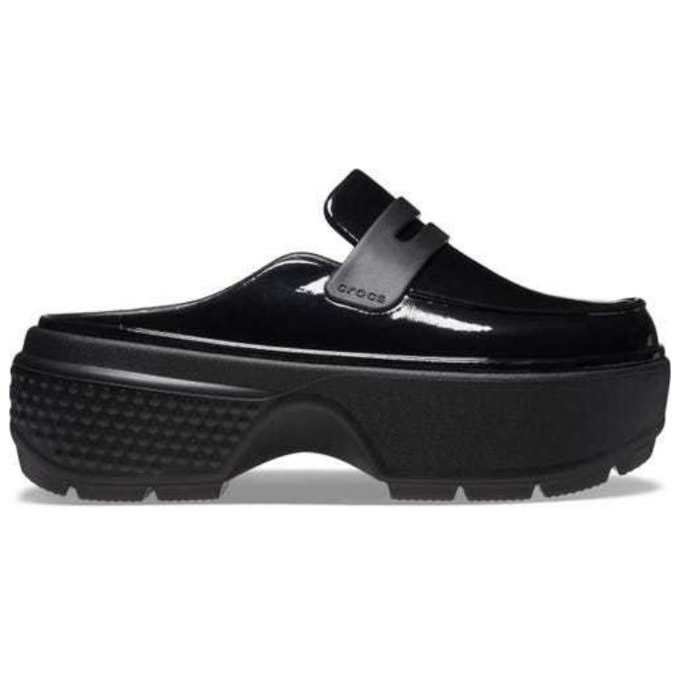 Lookbook Mocassini Lucidi Crocs Stomp ''Nero'' 210659-001