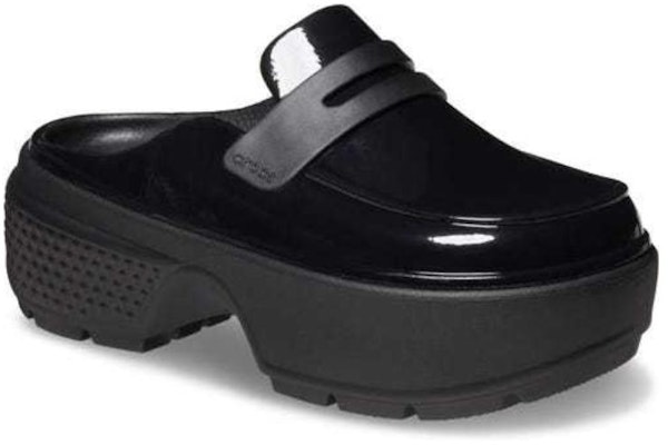 Crocs Stomp High Shine Loafer 'Black' 210659-001 Lookbook Crocs Stomp High Shine Loafer 'Black' 210659-001