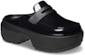Shop Mocassini Lucidi Crocs Stomp ''Nero'' 210659-001