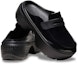 Shop Crocs Stomp High Shine Loafer 'Black' 210659-001