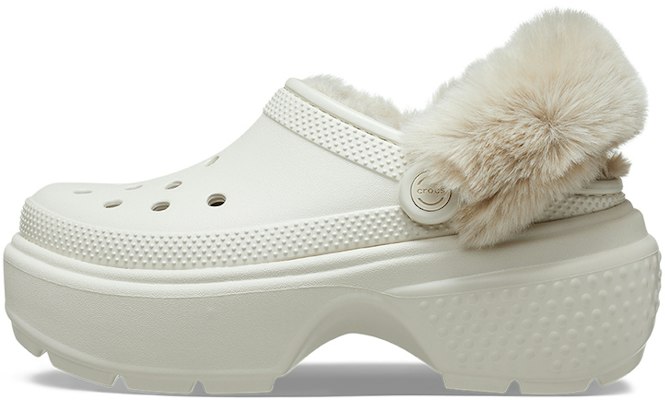(W) Crocs Stomp Lined Clogs 'Putih' 208546-160 Buy (W) Crocs Stomp Lined Clogs 'Putih' 208546-160
