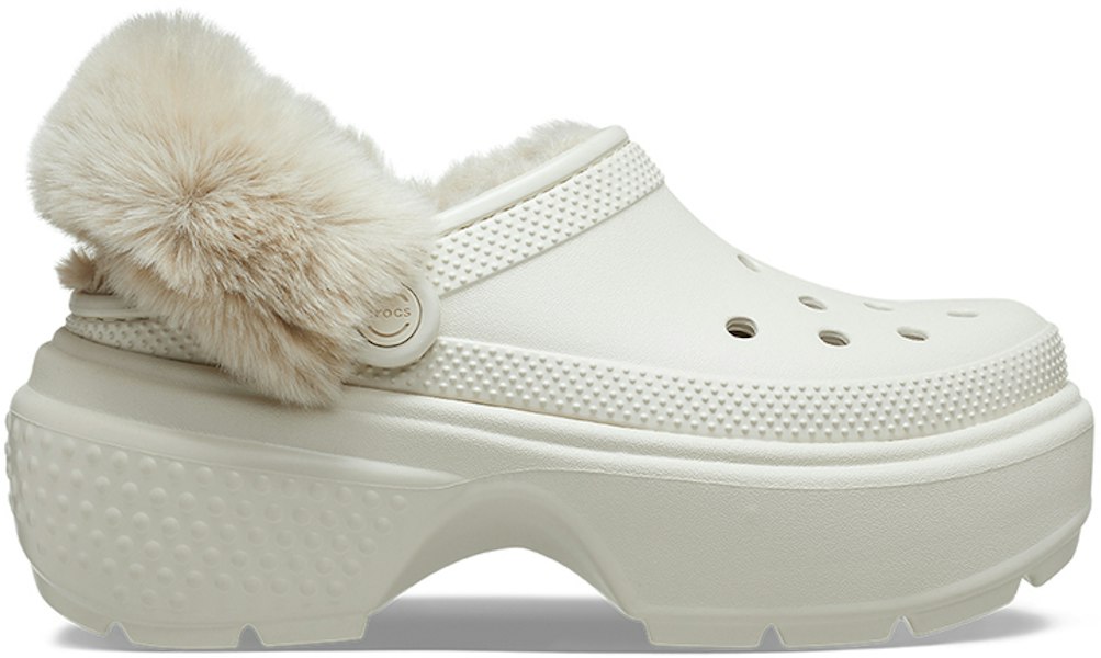 (W) Crocs Stomp Lined Clogs 'Putih' 208546-160 Lookbook (W) Crocs Stomp Lined Clogs 'Putih' 208546-160