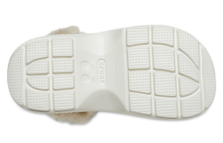 Sizing (W) Crocs Stomp Lined Clogs 'Putih' 208546-160