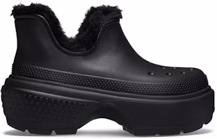 Buy Crocs Stomp 短筒絨毛靴 黑色 210673-060