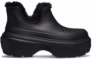 Crocs Stomp Lined Shorty Boot Black 210673-060 Crocs Stomp Lined Shorty Boot Black 210673-060