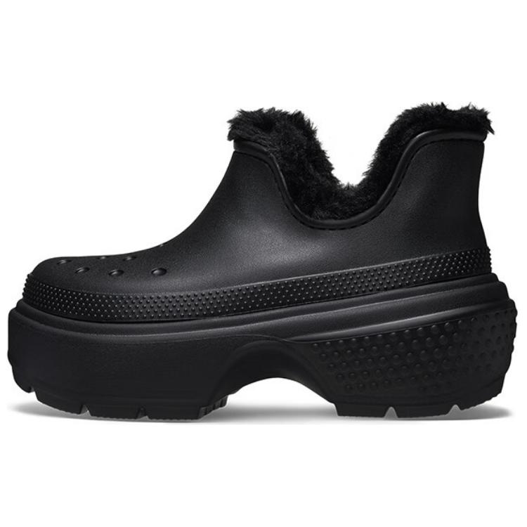 Lookbook Crocs Stomp Lined Shorty Boot Black 210673-060