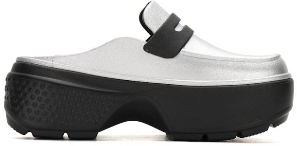 クロックス ストンプ ローファー ''シルバーブラック'' 210363-01V Order クロックス ストンプ ローファー ''シルバーブラック'' 210363-01V