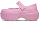 Buy Crocs Stomp Mary Jane ''Roze Tweed'' 209939-6XS