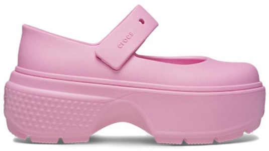 Crocs Stomp Mary Jane 'Tweed Rosa' 209939-6XS Order Crocs Stomp Mary Jane 'Tweed Rosa' 209939-6XS