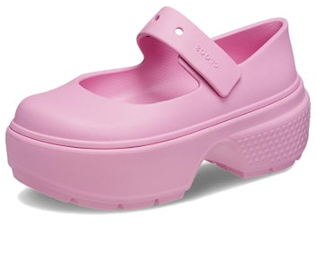 Crocs Stomp Mary Jane 'Tweed Rosa' 209939-6XS Lookbook Crocs Stomp Mary Jane 'Tweed Rosa' 209939-6XS