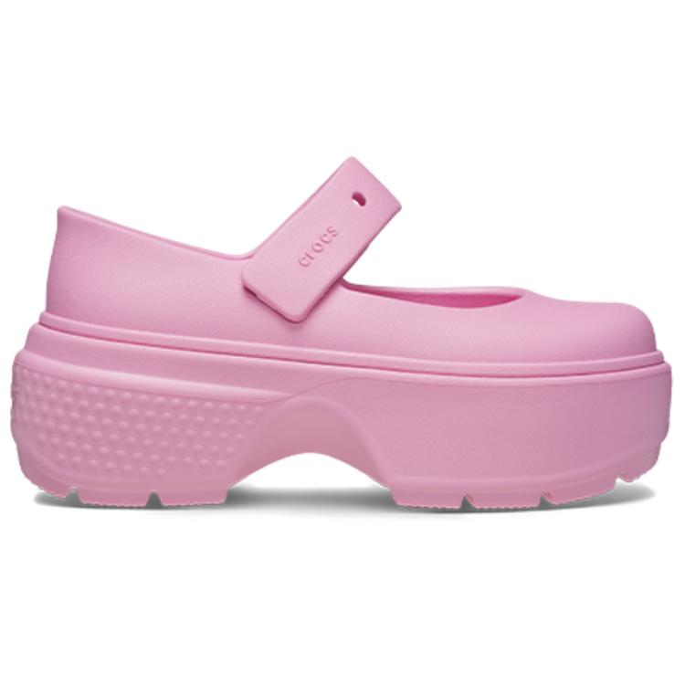 Lookbook Crocs Stomp Mary Jane ''Roze Tweed'' 209939-6XS