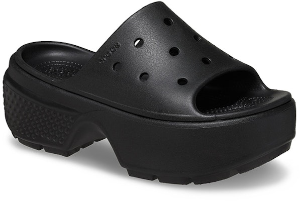 Crocs Stomp Slide 'Black' 209346-001 Lookbook Crocs Stomp Slide 'Black' 209346-001