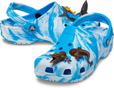 StreetX x Crocs卡駱馳 Classic clog 防滑耐磨 洞洞涼鞋 男女同款 藍白色 Shop StreetX x Crocs卡駱馳 Classic clog 防滑耐磨 洞洞涼鞋 男女同款 藍白色