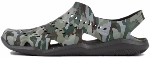 Crocs Swiftwater Camo Wave Sandals 'Green Brown' 206010-97G Crocs Swiftwater Camo Wave Sandals 'Green Brown' 206010-97G