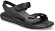 Lookbook Crocs Swiftwater Light Cozy Sandal Hitam Sukan Lelaki 206526-060