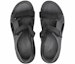 Shop Crocs Swiftwater Light Cozy Sandal Hitam Sukan Lelaki 206526-060