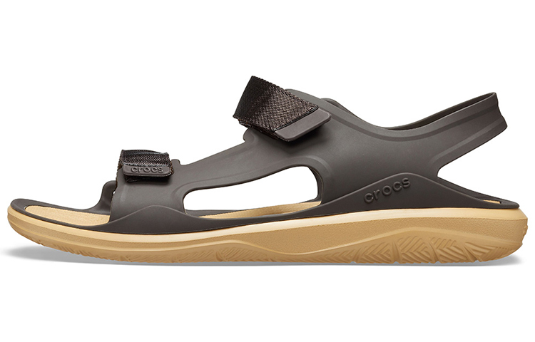 Crocs Swiftwater Light Cozy Sports Coffee Sandals 206526-2I1