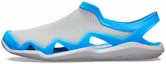 Buy Sandal Crocs Swiftwater Mesh Wave 'Kelabu Biru' 205701-07X