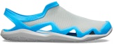Order Sandal Crocs Swiftwater Mesh Wave 'Kelabu Biru' 205701-07X