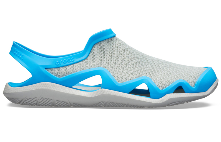 Order Crocs Swiftwater Mesh Wave Sandals 'Grey Blue' 205701-07X