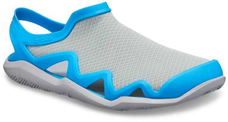 Sandal Crocs Swiftwater Mesh Wave 'Kelabu Biru' 205701-07X Lookbook Sandal Crocs Swiftwater Mesh Wave 'Kelabu Biru' 205701-07X