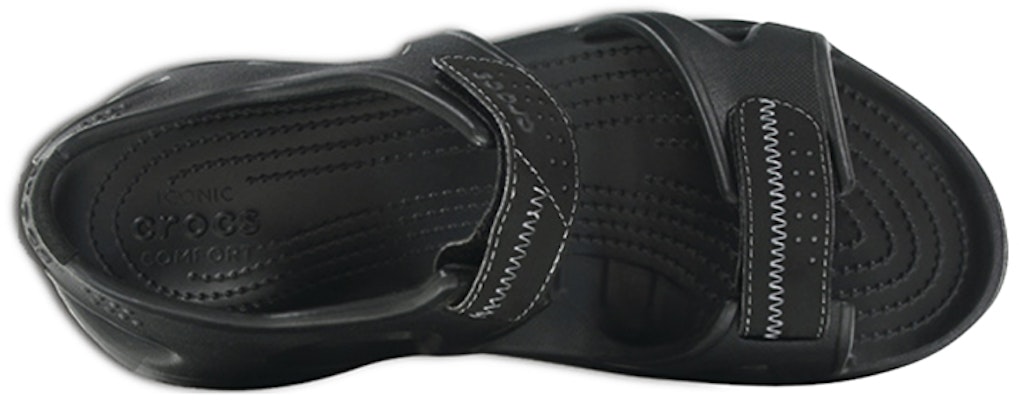 Crocs Swiftwater River Sandals 'Black' 203965-060 Shop Crocs Swiftwater River Sandals 'Black' 203965-060