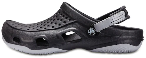 Crocs Swiftwater Sandal 'Black Grey' 203981-02G Crocs Swiftwater Sandal 'Black Grey' 203981-02G