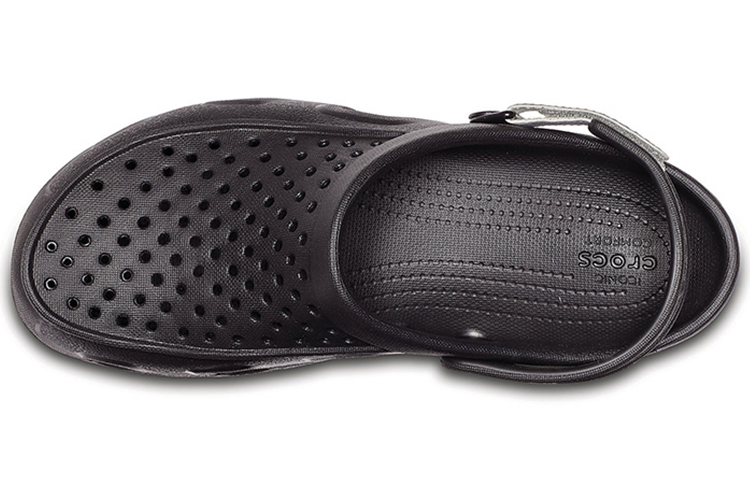 Lookbook Crocs Swiftwater Sandal 'Black Grey' 203981-02G