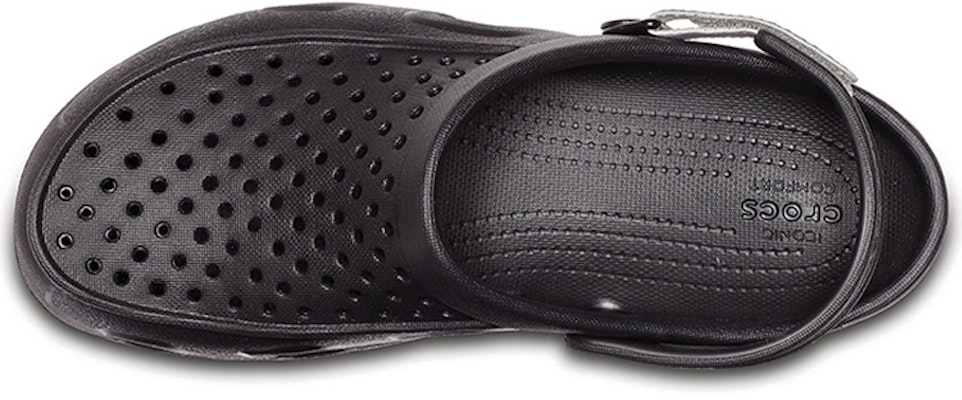 Crocs Swiftwater Sandal 'Black Grey' 203981-02G Lookbook Crocs Swiftwater Sandal 'Black Grey' 203981-02G