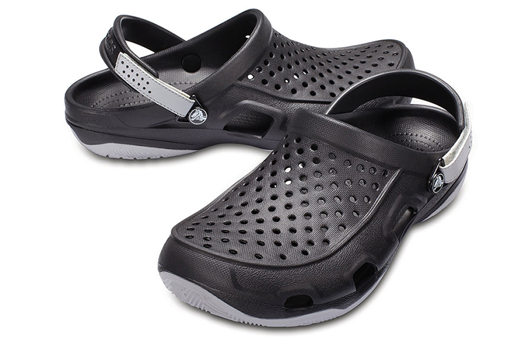 Purchase Crocs Swiftwater Sandal 'Black Grey' 203981-02G