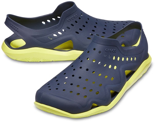 Crocs Swiftwater Sandal 'Blue Green' 203963-42K Shop Crocs Swiftwater Sandal 'Blue Green' 203963-42K