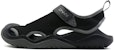 Sandal Crocs Swiftwater 'Hitam Kelabu Gelap' 205289-001