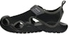 Sandal Crocs Swiftwater 'Hitam Kelabu Muda' 203967-02S