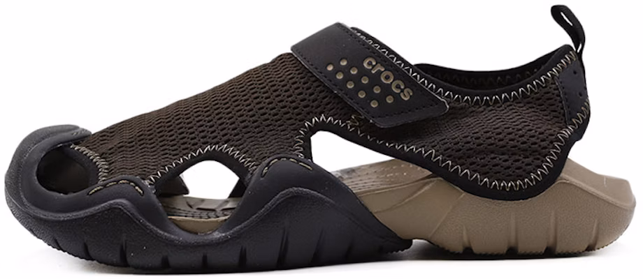 Sandal Crocs Swiftwater 'Khaki' 203967-22Y Buy Sandal Crocs Swiftwater 'Khaki' 203967-22Y