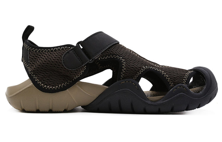 Order 크록스 스위프트워터 샌들 '카키' (Keurokeuseu Seuwipeuteuwoteo Saendeul 'Kaki') 203967-22Y